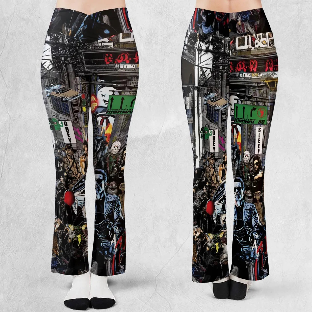 The 80s Iconic Flare Leggings