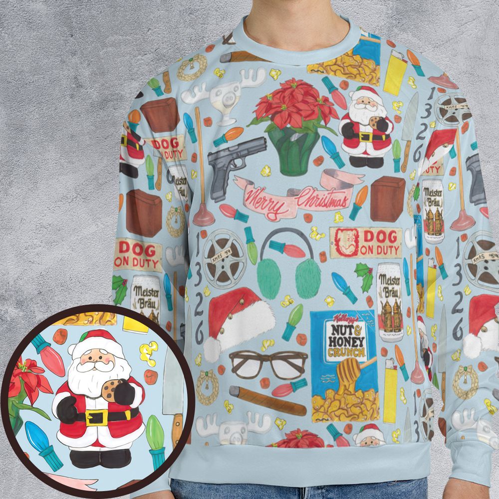 All-over Print Sweatshirt - 2MWEVCNZ -  - 1