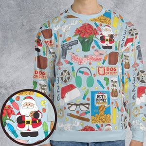All-over Print Sweatshirt - 2MWEVCNZ -  - 1