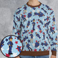Police Academy Cartoon Characters All-over Print Sweatshirt