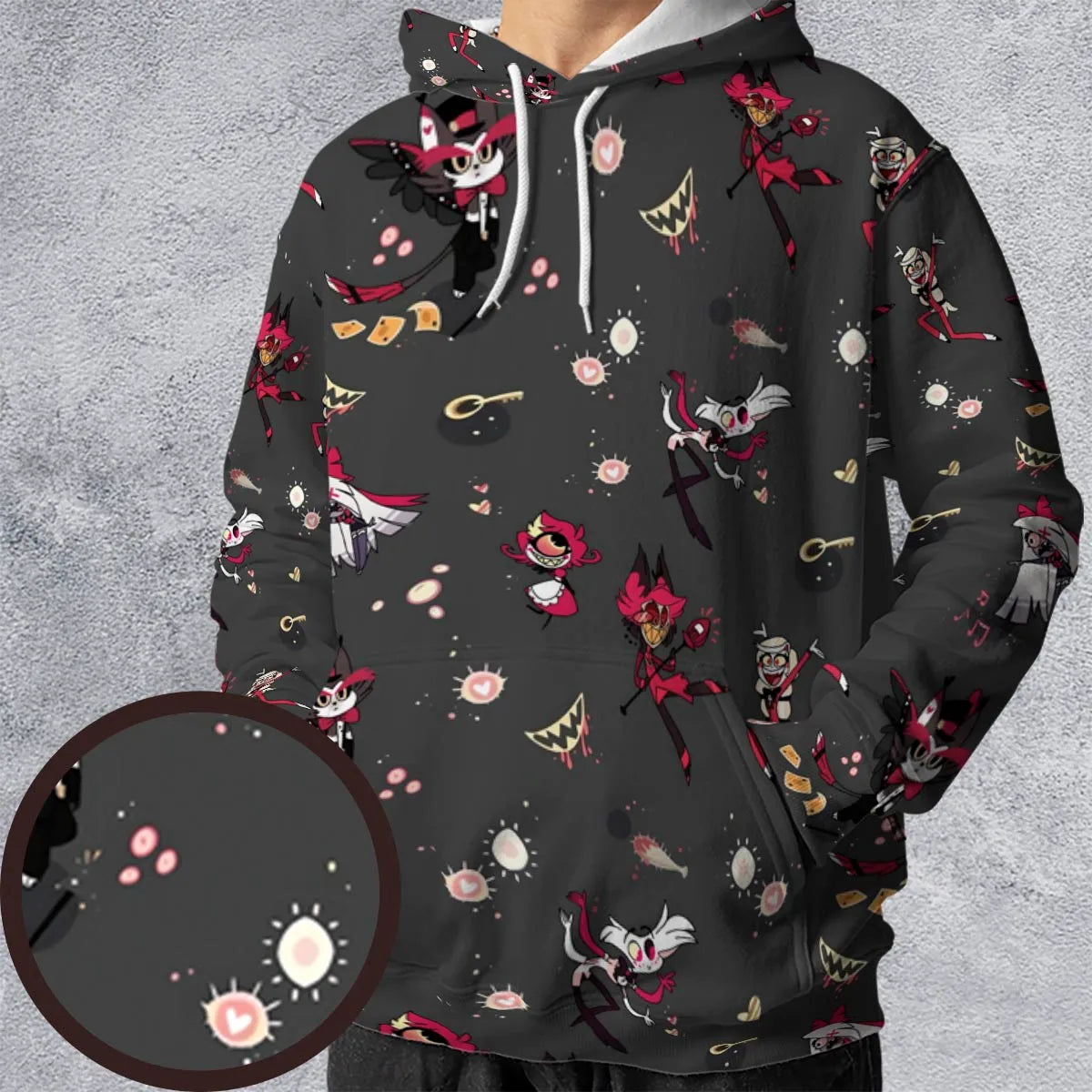 Helluva Hazbin All-over Print Hoodie