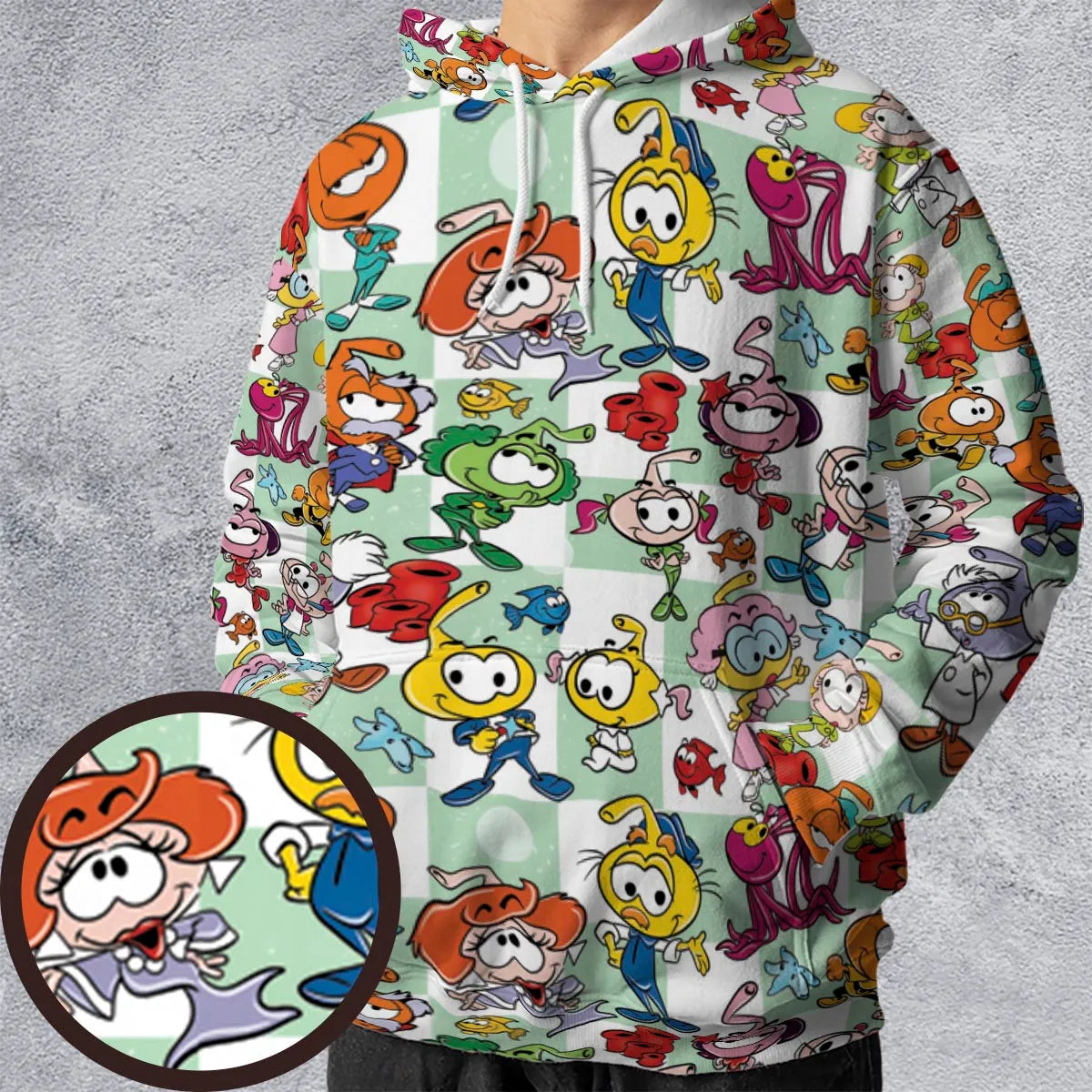 Snork Seamless All-over Print Hoodie