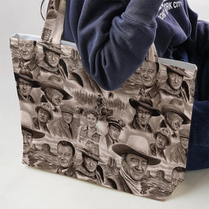 Of these Wayne Westerns Large Tote Bag
