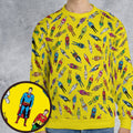 All-over Print Sweatshirt - ACVHBFHQ -  - 1