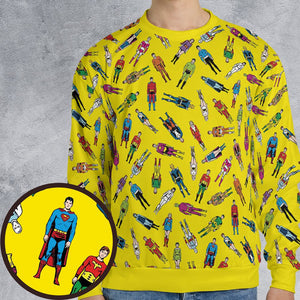 All-over Print Sweatshirt - ACVHBFHQ -  - 1