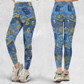 Starry Night Tardis Doctor Who Legging