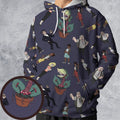 Little Shop Of Horror Characters All-over Print Hoodie