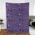 Evil Dead Horror Fleece Blanket