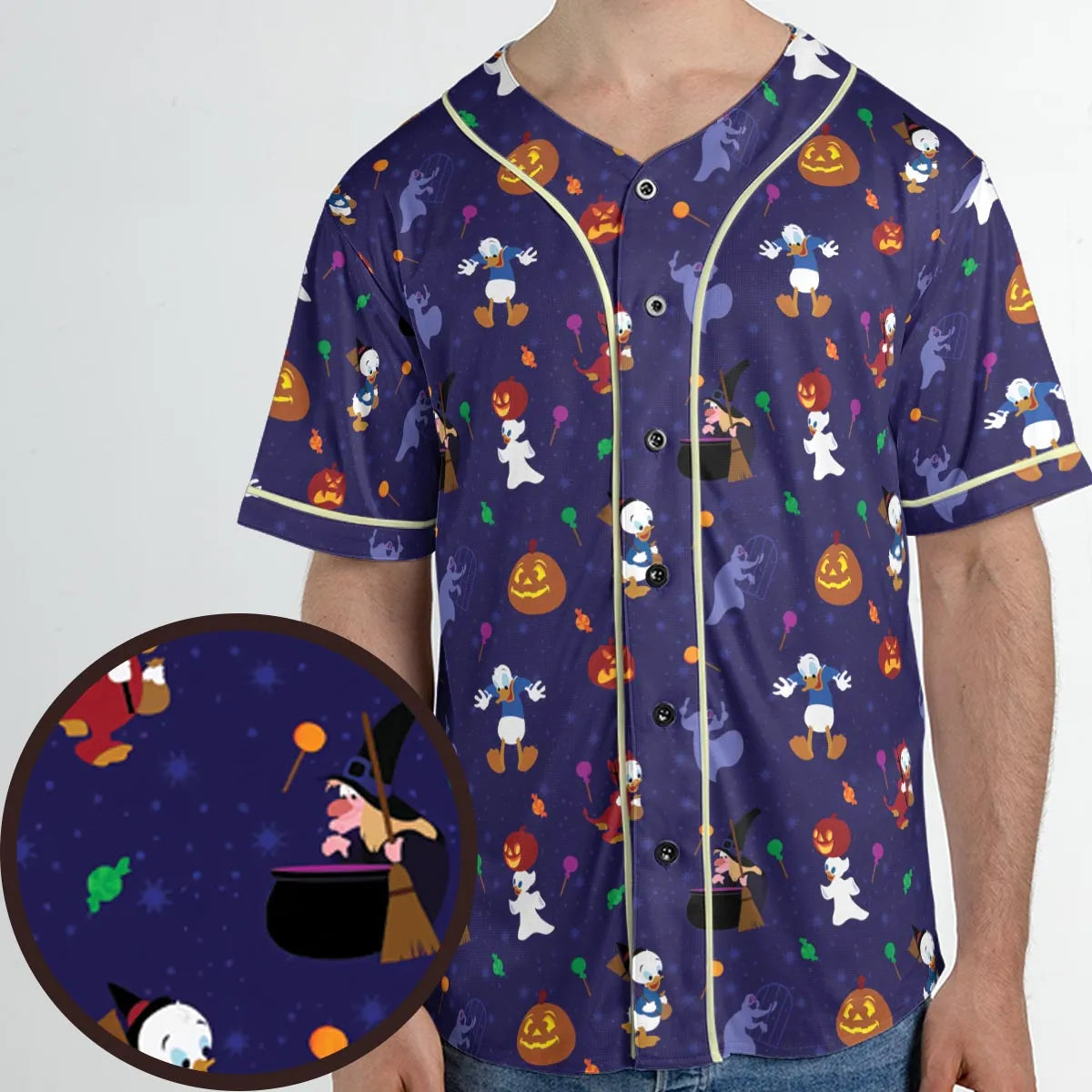 Spooky Month Halloween Unisex Baseball Jersey