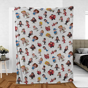 Family Business The Sopranos Fleece Blanket