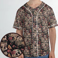 Life Grows Through Death Skull Unisex Baseball Jersey