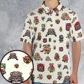 Doom Chibi Characters AOP Men/Women Polo Shirt