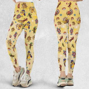 Hostess Gang Mascot Characters Legging