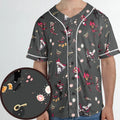 Helluva Hazbin Unisex Baseball Jersey
