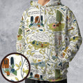 Mr Toad And Friends The Wind in the Willows All-over Print Hoodie