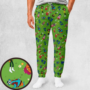 Pure Retro Animation Cattanooga Cats Sweatpants