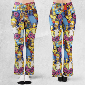 Springfield Swag The Simpsons Flare Leggings