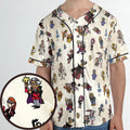V Is For Venture The Venture Bros Villains Unisex Baseball Jersey