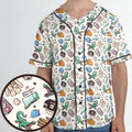 Happy Gilmore Pattern Unisex Baseball Jersey