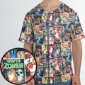 Pioneering '50s Classics Monster Hammer Horror Films Unisex Baseball Jersey