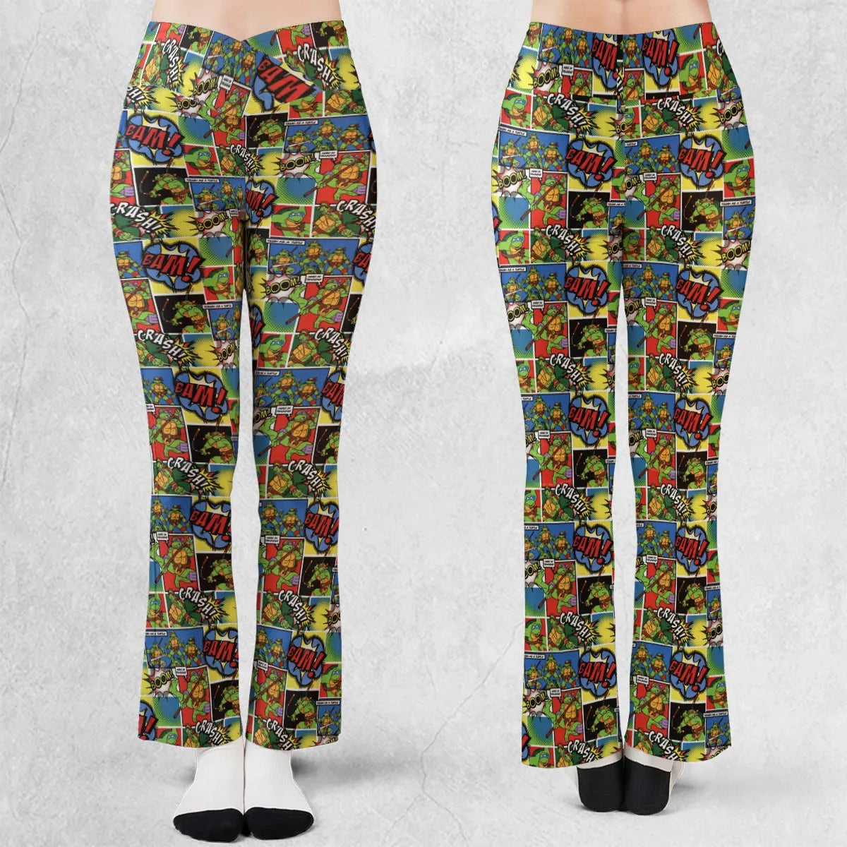 Teenage Mutant Ninja Turtles Comic Flare Leggings