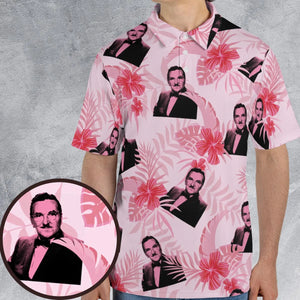 The Andy Griffith Show Pink Pattern AOP Men/Women Polo Shirt