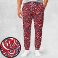 Patriotic American Flag Red White and Blue Stars Sweatpants