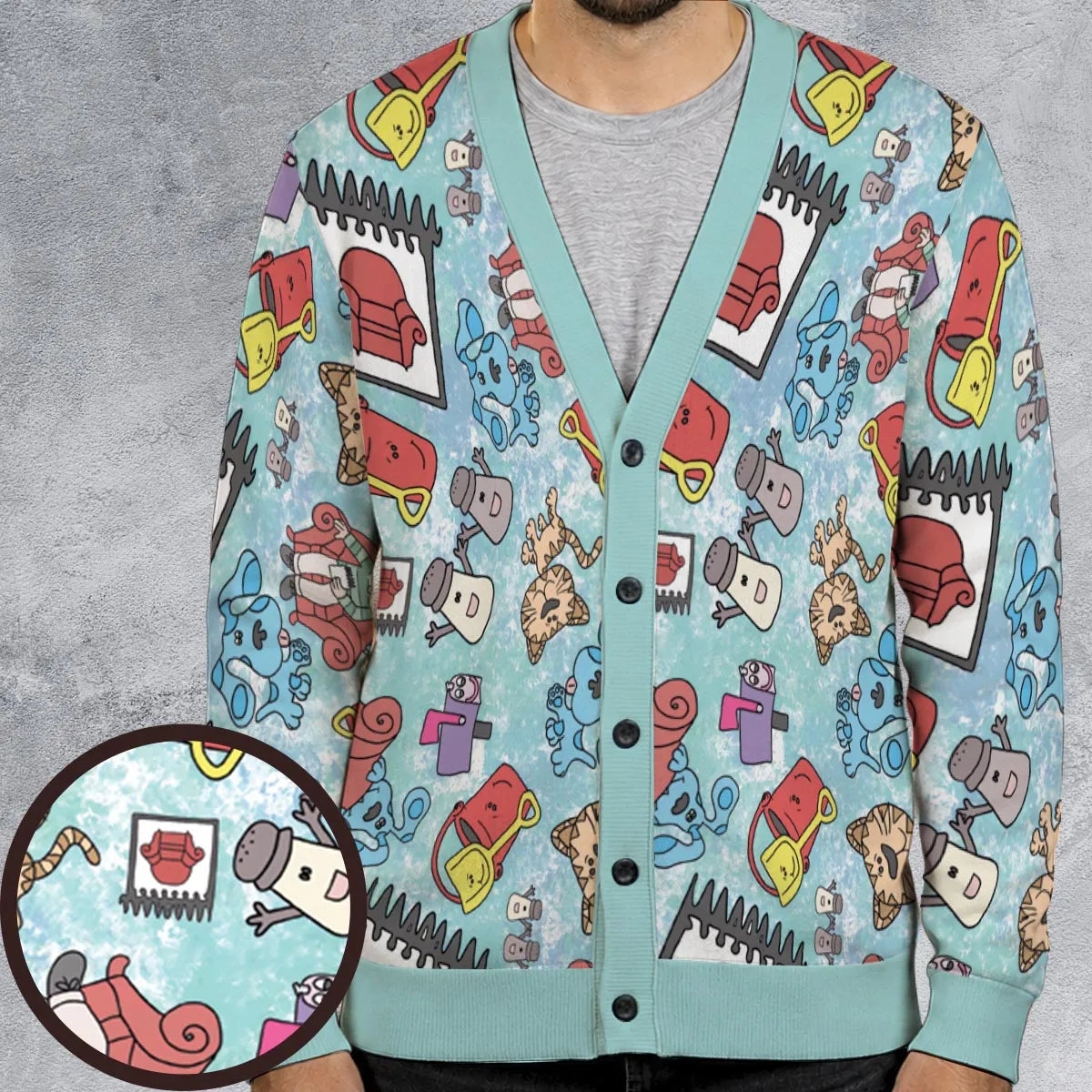 Blue's Clues Friend Party Cardigan