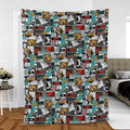 Zaaap! Phineas and Ferb Fleece Blanket