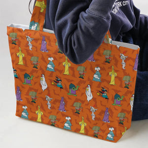 Happy Halloween From Hanna Barbera Large Tote Bag
