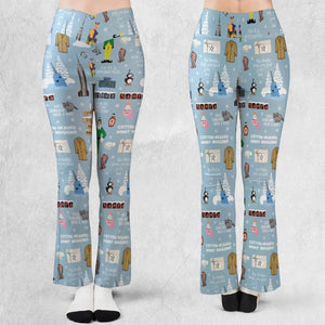 Buddy the ELF Quotes Christmas Flare Leggings