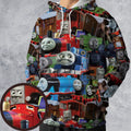Thomas The Tank Engine All-over Print Hoodie