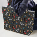 Cute Space Star Trek Large Tote Bag
