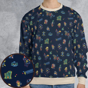 Masters Of The Universe Funny Pattern All-over Print Sweatshirt