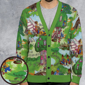 A Big Treehouse Berenstain Bears Cardigan