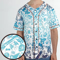 Blue Moggle Final Fantasy Unisex Baseball Jersey