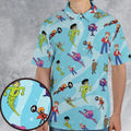 Frankenstein Jr. And The Impossibles AOP Men/Women Polo Shirt