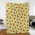 The Electric Mayhem Characters The Muppet Show Fleece Blanket