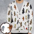 Simpsons Star Wars Mashup Cardigan