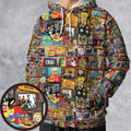 Memory Lane All-over Print Hoodie