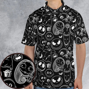 Pumpkin King The Nightmare Before Christmas T AOP Men/Women Polo Shirt
