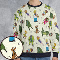 Mystery Simpsons All-over Print Sweatshirt