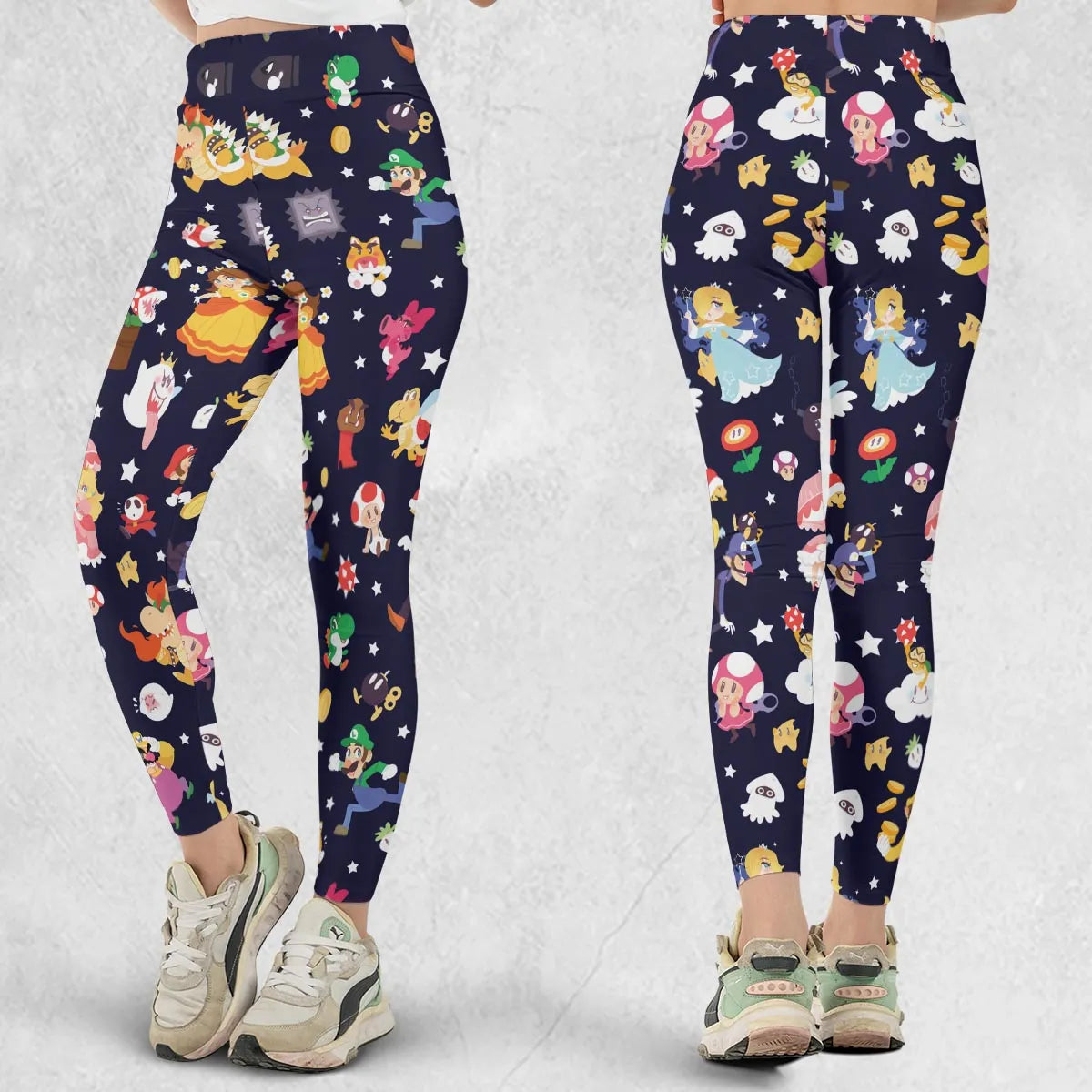 Mushroom Kingdom Super Mario Legging
