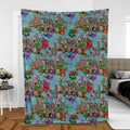 Steal From the Rich Robin Hood Fleece Blanket