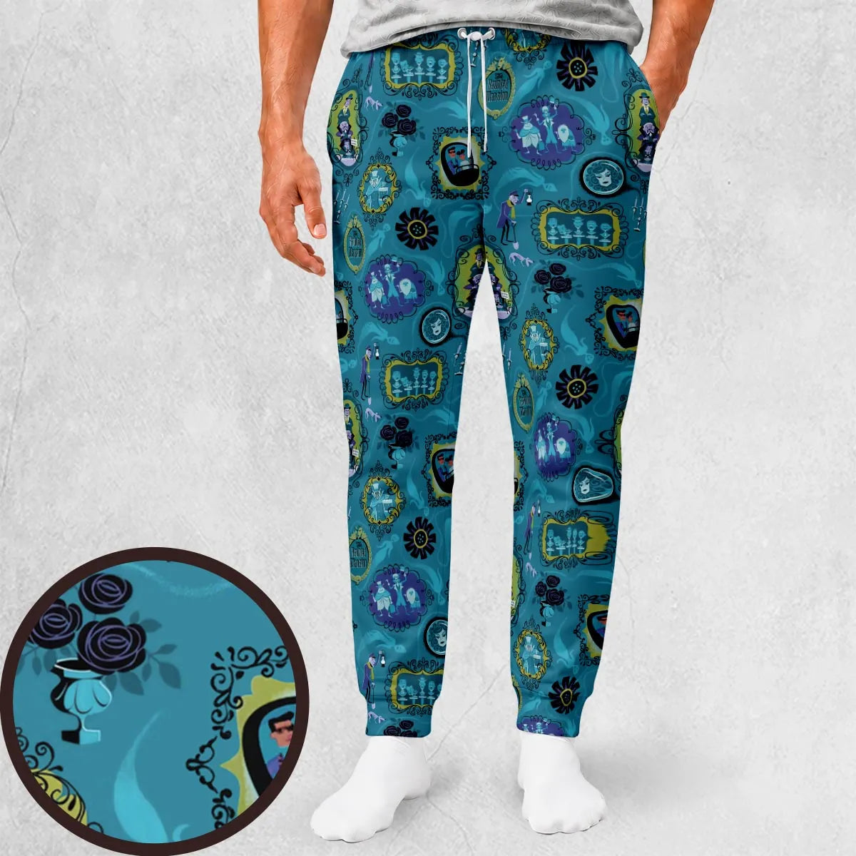 Haunted Mansion Pattern Sweatpants