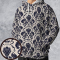 Alien Xenomorph Pattern All-over Print Hoodie
