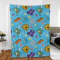 Bear in the Big Blue House Fleece Blanket