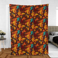 Charizard Arcanine Torchic Fire Pokemon Fleece Blanket