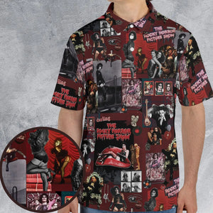 Frank-N-Furter The Rocky Horror Picture Show AOP Men/Women Polo Shirt