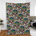 Island Time Gilligan's Island Fleece Blanket